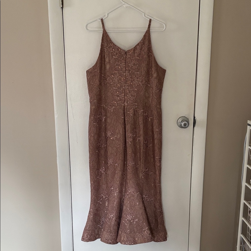 Dress the Population Dusty Rose Dress - XL - Picture 3 of 7